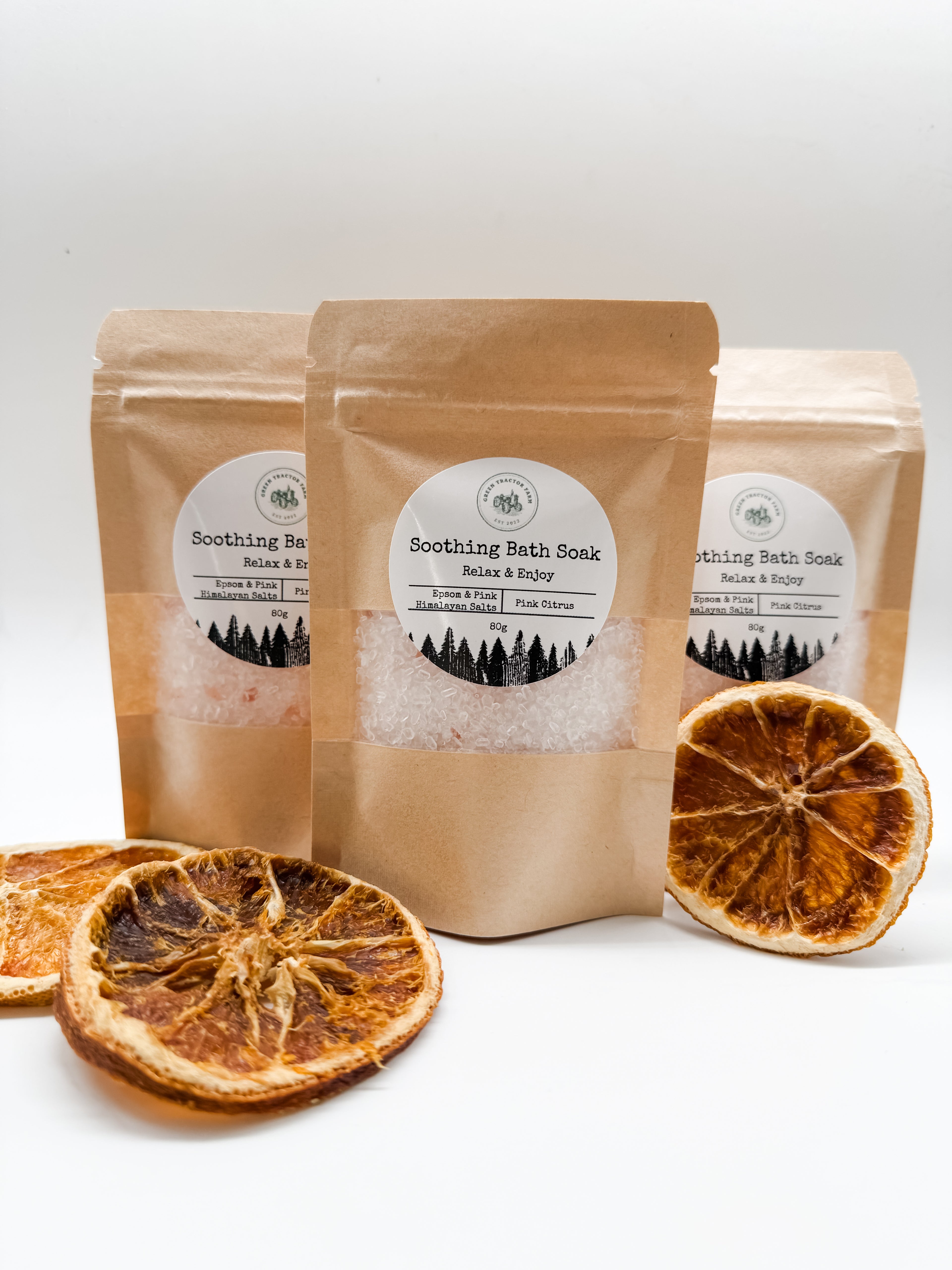Relaxing Bath Soak - Pink Citrus, Sample Size